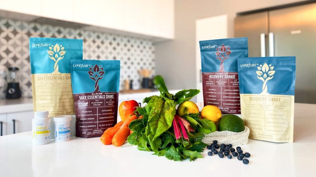 Whole Food Plant-Based Meal Replacement Shakes by LYFE Fuel